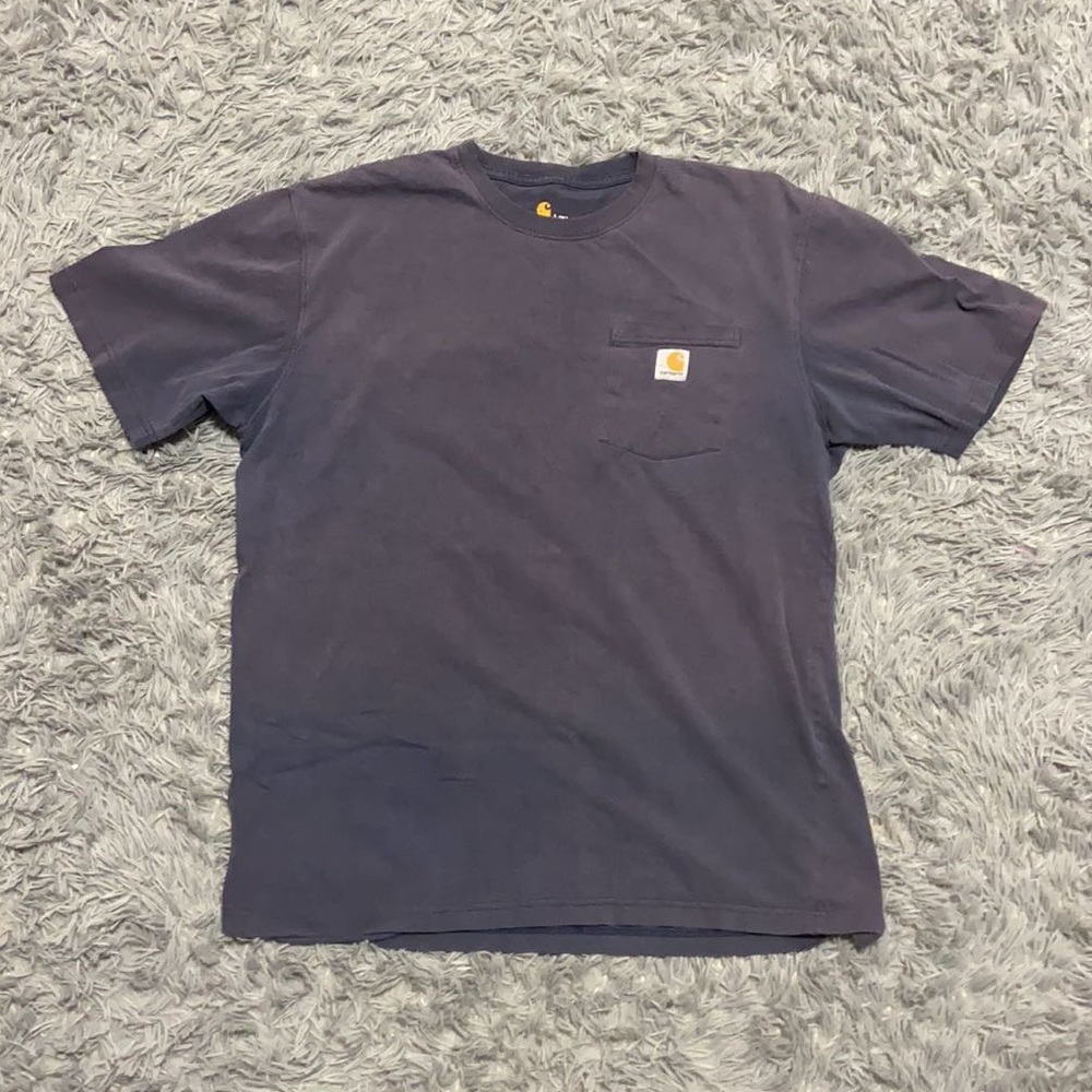 Men’s Carhartt T-Shirt Size Large Navy